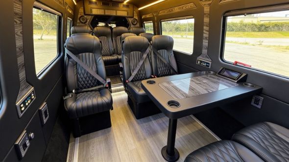 12 passenger sprinter van interior washington