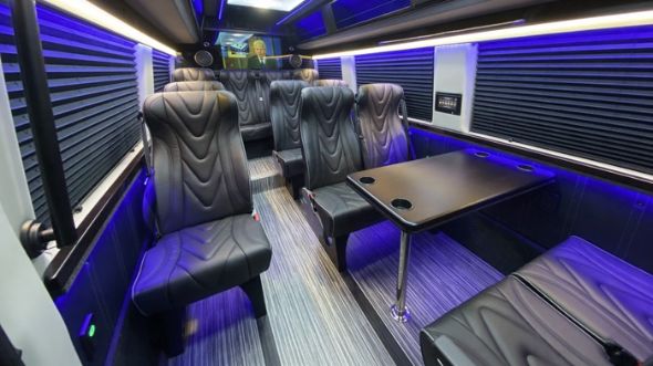 18 passenger sprinter van interior washington