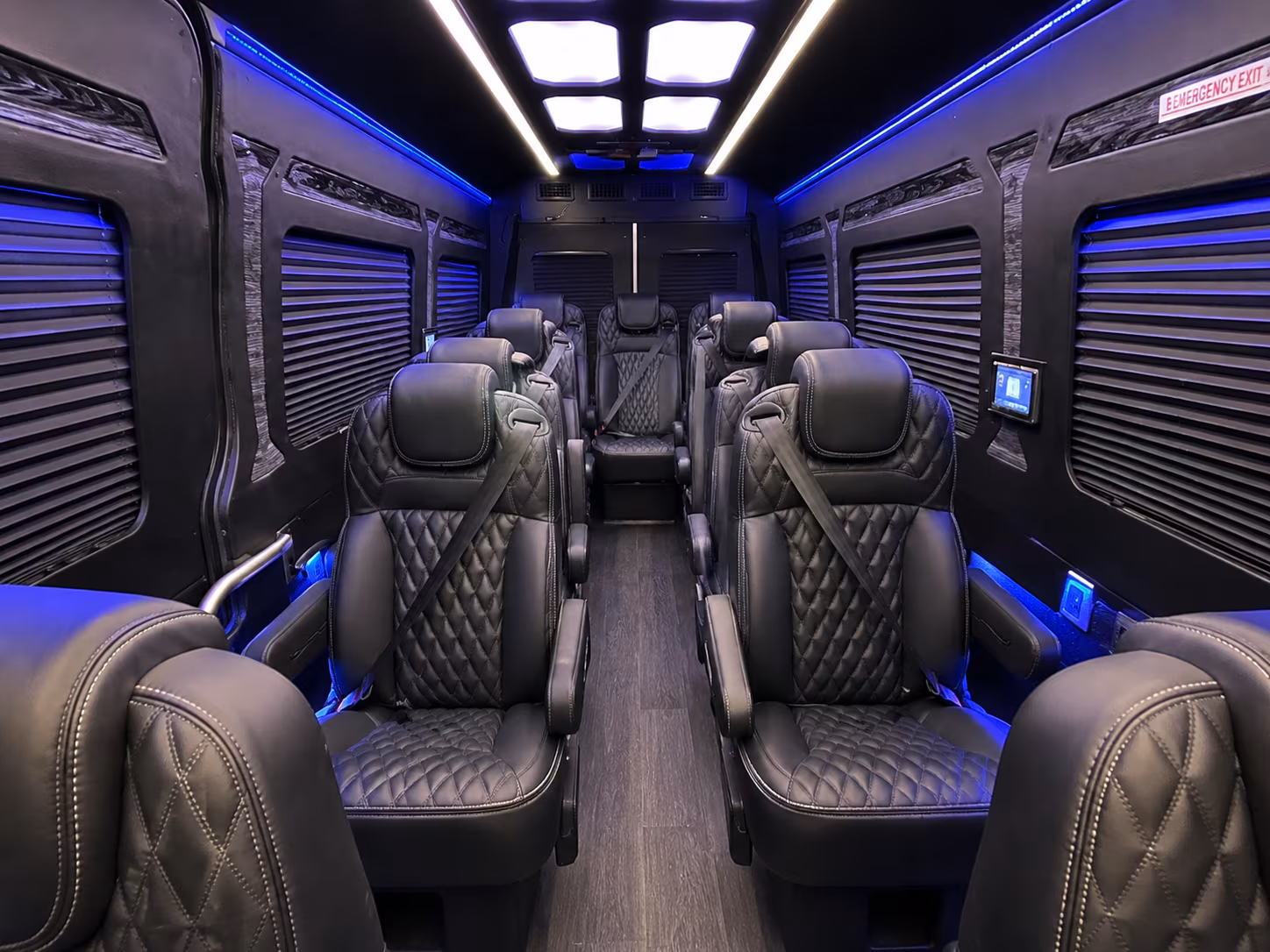 parent coordinated sprinter van bookings with a set pickup and return time in washington d c