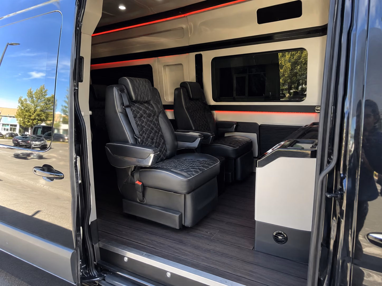 quinceanera sprinter van transportation in washington dc