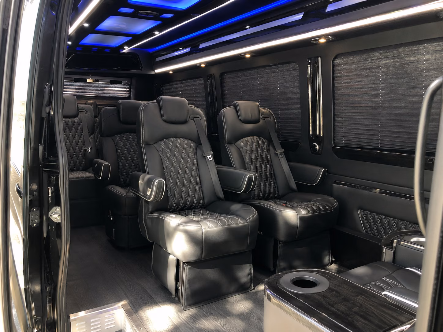 washington 12 passenger sprinter van inside