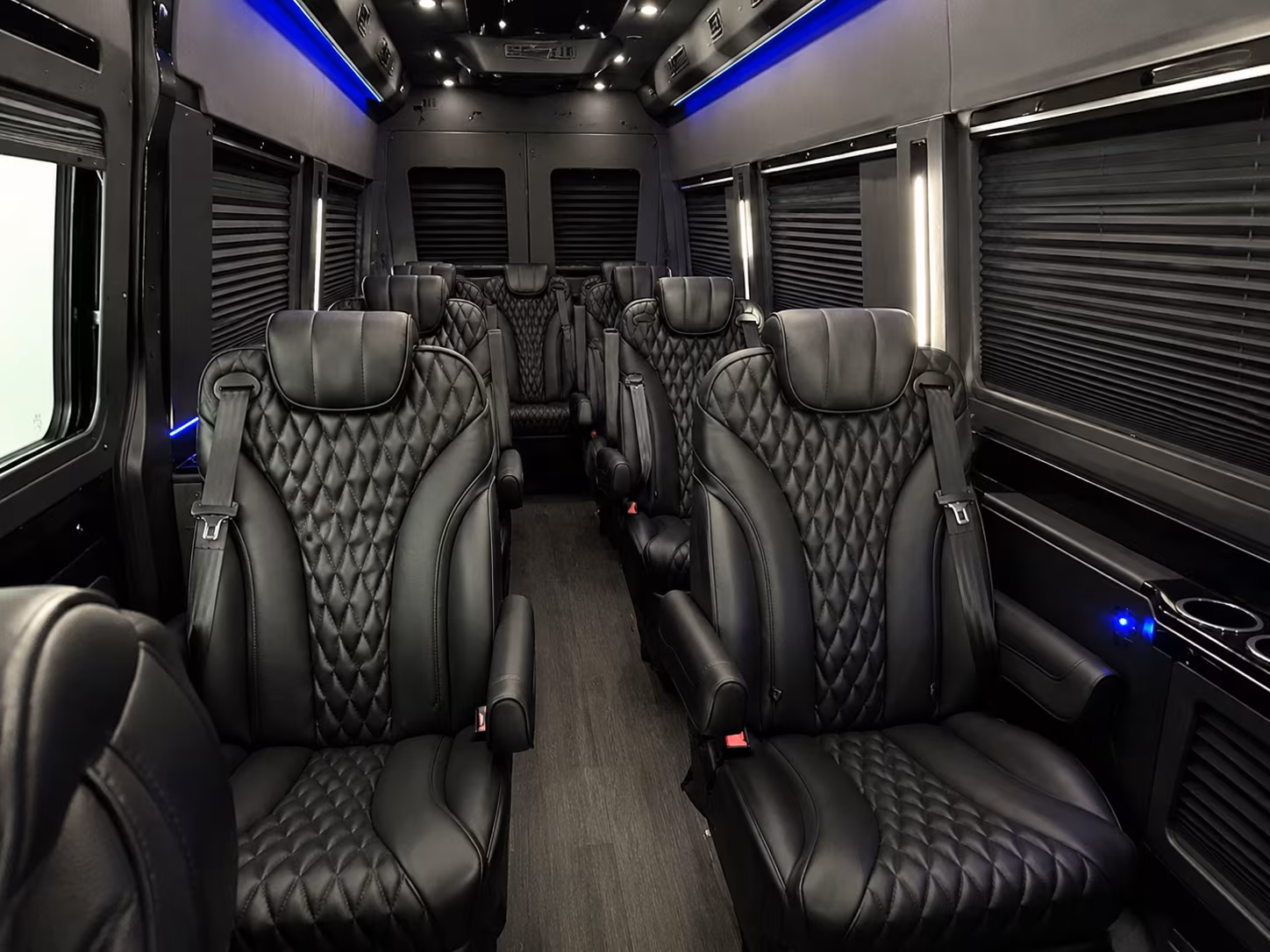 washington 20 passenger sprinter van inside
