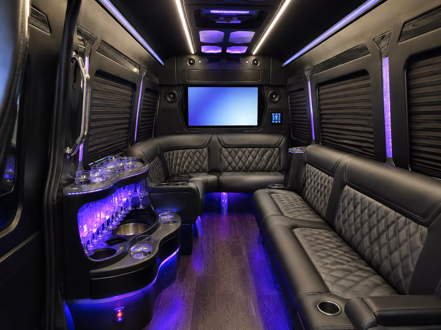 washington sprinter limousine interior